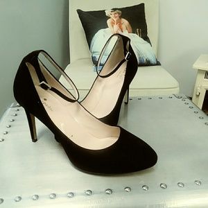 Kate Spade New Black Suede Pump